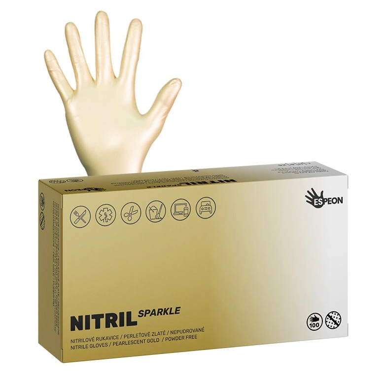 Nitril SPARKLE ZLATE V